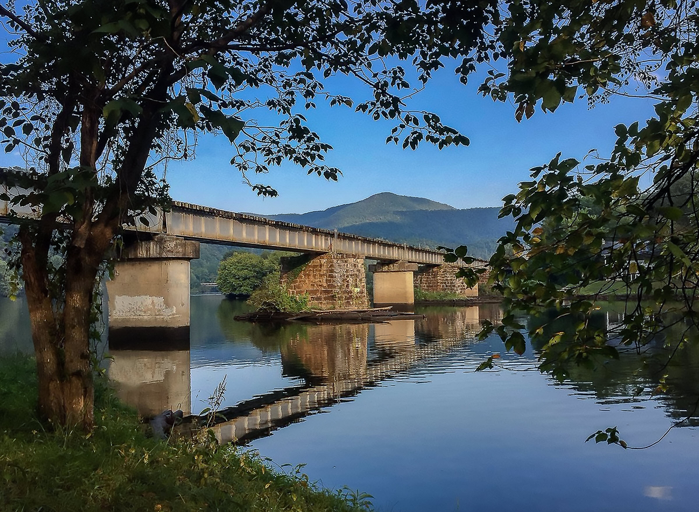 Hiwassee River Bridge in Polk County, Tennessee